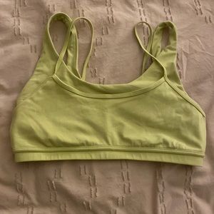 Lululemon Lime Green Sports Bra